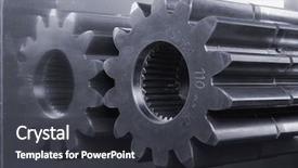  Presentation with titanium - Amazing theme having single palm on the uninhabited island on sunset of a sun backdrop and a yellow colored foreground.