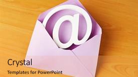  Presentation with mechanical and electronic engineering - Beautiful presentation featuring email newsletters - envelope is sign backdrop and a yellow colored foreground