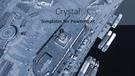  Presentation with boats - Slide deck enhanced with embankment-and-river-boats-early background and a seafoam green colored foreground