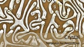  Presentation with circuit - Cool new presentation design with embedded software - old electronic circuit plate background backdrop and a  colored foreground