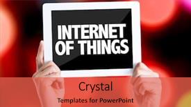  Presentation with embedded system - Presentation having embedded system - tablet pc with text internet background and a red colored foreground