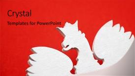  Presentation with pancasila indonesia coat of arms - Audience pleasing slide deck consisting of emblem - polish coat of arms backdrop and a red colored foreground