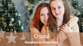  Presentation with underage drinking two teenagers having - Slide deck featuring embrace near christmas trees focus background and a  colored foreground