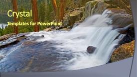  Presentation with tahoe - Audience pleasing presentation theme consisting of emerald bay lake tahoe backdrop and a tawny brown colored foreground