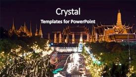  Presentation with bangkok - PPT theme consisting of fishing hook isolated on white background close up background and a white colored foreground