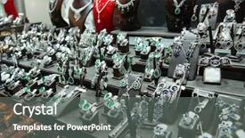  Presentation with istanbul - Colorful presentation enhanced with emerald gem - jewellery market in istanbul turkey backdrop and a  colored foreground