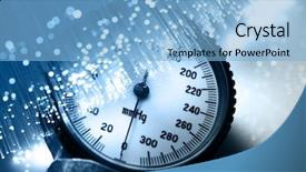  Presentation with fiber optics - Presentation enhanced with background with lots of light background and a light blue colored foreground