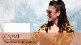  Presentation with emergency case - PPT theme with emergency like a fire background and a coral colored foreground