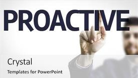  Presentation with emergency - Amazing slides having emergency planning - business man pointing to transparent backdrop and a white colored foreground