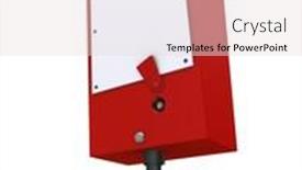  Presentation with emergency - Audience pleasing presentation theme consisting of emergency stop backdrop and a lemonade colored foreground