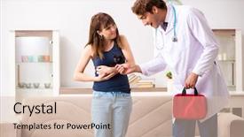  Presentation with vet - Colorful presentation enhanced with emergency veterinary - vet doctor visiting sick kittens backdrop and a  colored foreground