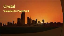  Presentation with abu dhabi united arab emirates - Audience pleasing presentation theme consisting of emirates with around 1 million backdrop and a  colored foreground