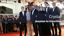  Presentation with red movie - 