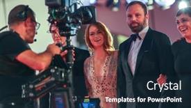  Presentation with red movie - 