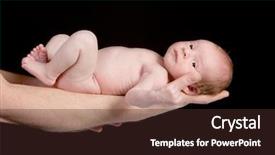  Presentation with emo love - Cool new slides with emo love - father holding his 15 days backdrop and a tawny brown colored foreground