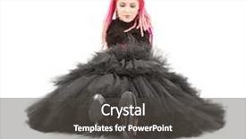  Presentation with pink white - PPT layouts consisting of emo love - picture of bizarre pink hair background and a  colored foreground