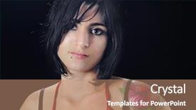  Presentation with emo love - Amazing theme having emo love - portrait of beautiful brunette teen backdrop and a coral colored foreground