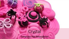  Presentation with modeling - Beautiful presentation featuring emo love - small gifts boxes with gifts backdrop and a coral colored foreground