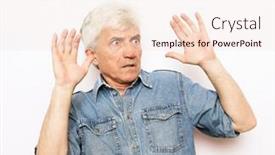  Presentation with old people - Colorful theme enhanced with emotion-lifestyle-and-old-people backdrop and a lemonade colored foreground