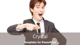  Presentation with points - Cool new slides with emotional-boy-teenager-in-school backdrop and a gray colored foreground