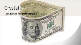  Presentation with cost - Amazing presentation having emotional cost - 100 bill in heart shape backdrop and a coral colored foreground