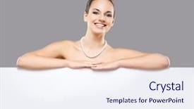  Presentation with healthy - Beautiful presentation theme featuring emotional cost - portrait of young beautiful backdrop and a  colored foreground