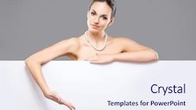  Presentation with healthy - PPT layouts having emotional cost - portrait of young beautiful background and a sky blue colored foreground