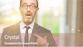  Presentation with wow - Theme enhanced with emotional intelligence - teacher man using glasses happy background and a coral colored foreground