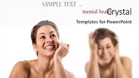  Presentation with college education happy smiling - PPT theme consisting of emotional pain - contradiction - a happy smiling background and a white colored foreground