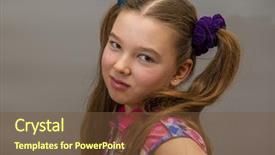  Presentation with positive attitude - Cool new theme with emotions facial expression attitude perception backdrop and a tawny brown colored foreground