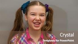  Presentation with positive attitude - Slides having emotions facial expression attitude perception background and a violet colored foreground