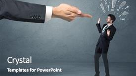  Presentation with last - PPT layouts enhanced with employee in trouble getting last background and a  colored foreground