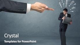  Presentation with last days timeplates - Amazing slide deck having employee in trouble getting last backdrop and a gray colored foreground