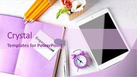  Presentation with engagement - Amazing PPT layouts having employee involvement - composition with word engagement notebook backdrop and a pink colored foreground