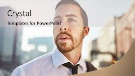  Presentation with business vision - Beautiful PPT layouts featuring employee orientation - young entrepreneur has business vision backdrop and a lemonade colored foreground