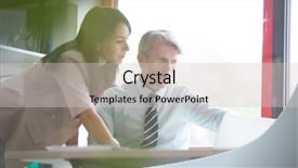  Presentation with natural - Cool new PPT theme with employee showing female employee numbers backdrop and a lemonade colored foreground