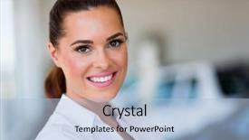  Presentation with dealership - Colorful slides enhanced with employee transport consultancy - close up portrait of vehicle backdrop and a light blue colored foreground