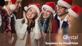  Presentation with workday - Beautiful PPT layouts featuring employees-on-workday backdrop and a tawny brown colored foreground