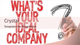  Presentation with branding - Presentation featuring employer branding - hand with marker writing whats background and a lemonade colored foreground