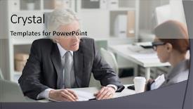  Presentation with aged - Beautiful PPT theme featuring employers - aged employer asking some particular backdrop and a light gray colored foreground