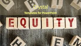  Presentation with employment law - Presentation featuring employment law - wooden blocks with the text background and a violet colored foreground