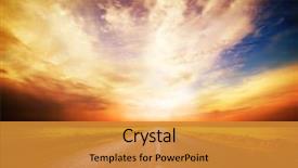  Presentation with asphalt road - Theme with empty asphalt road long background and a gold colored foreground