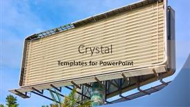  Presentation with under construction - Slides featuring empty-big-billboard-under-construction background and a soft green colored foreground