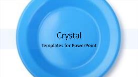  Presentation with empty stage blue curtain - Amazing PPT layouts having empty blue plastic dish isolated backdrop and a light blue colored foreground