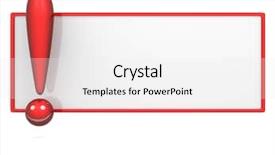  Presentation with empty - Slides with empty board with exclamation mark background and a white colored foreground