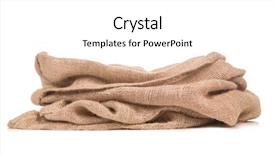  Presentation with december - Slides enhanced with empty burlap sack of sinterklaas background and a white colored foreground