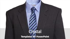  Presentation with anonymous - Amazing theme having empty business suit concept backdrop and a dark gray colored foreground