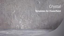  Presentation with concrete - Colorful slide set enhanced with empty-concrete-background-texture-surface backdrop and a gray colored foreground