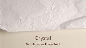  Presentation with torn paper - Presentation theme having empty-crumpled-torn-craft-paper background and a lemonade colored foreground