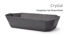  Presentation with fast food - Theme with empty-disposable-black-paper-fast background and a white colored foreground